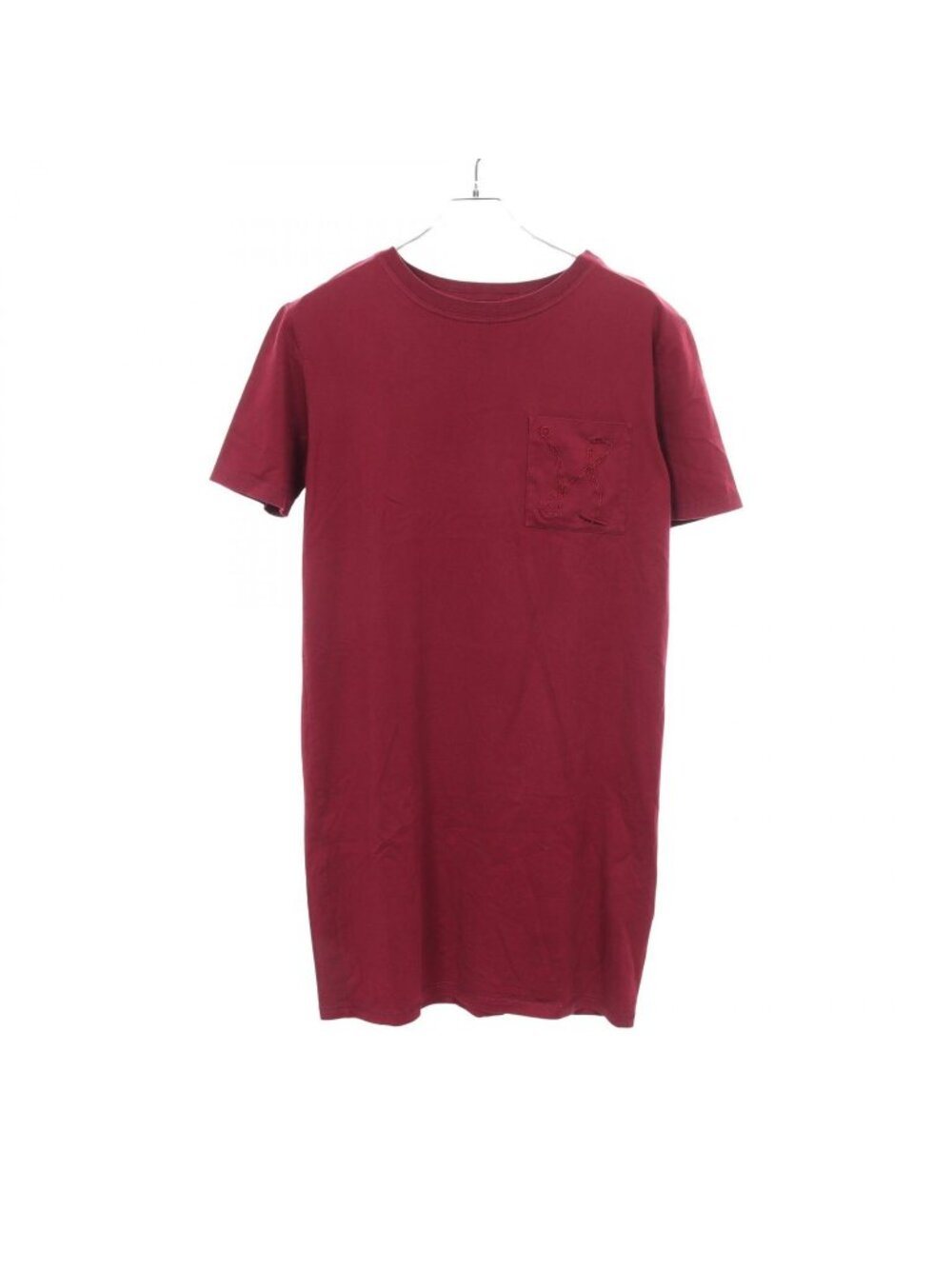 Hermes Dress Chaine D'ancre Embroidery with Pockets Cotton